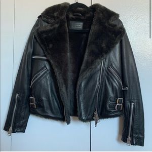 All Saints Leather Jacket